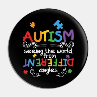 Autism Seeing The World From Different Angles Pin