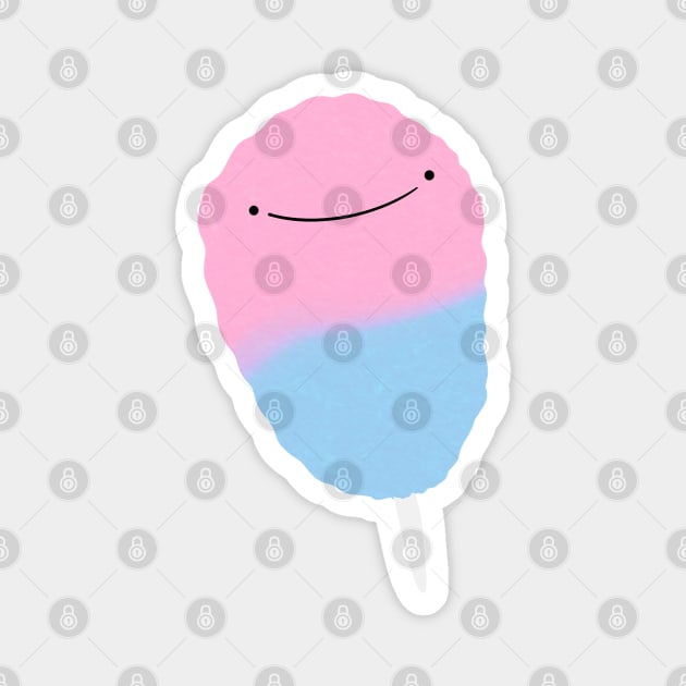 Cotton Candy Magnet by crankycranium