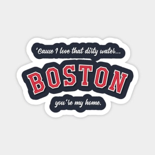 Boston - Dirty Water Magnet