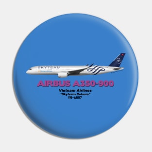 Airbus A350-900 - Vietnam Airlines "Skyteam" Pin