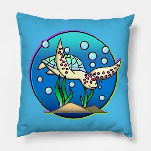 Sea Turtle Pillow