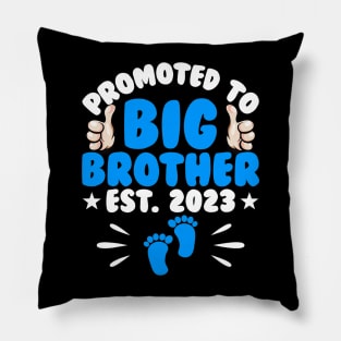 Promoted To Big Bro Pillow