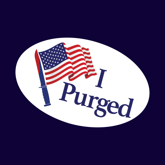 I Purged Pocket Sticker by offbeat