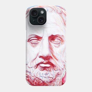 Thucydides Portrait | Thucydides Artwork | Line Art Phone Case