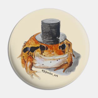 Fancy Tomato Frog Pin