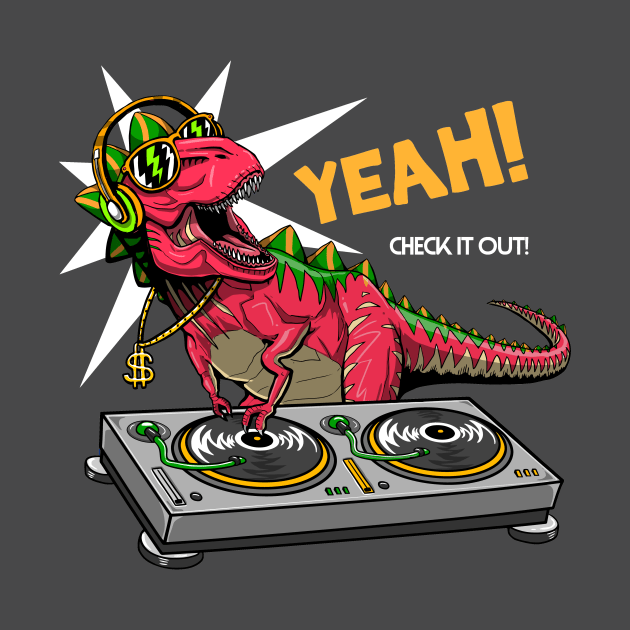 dj t rex party time by hayr pictures