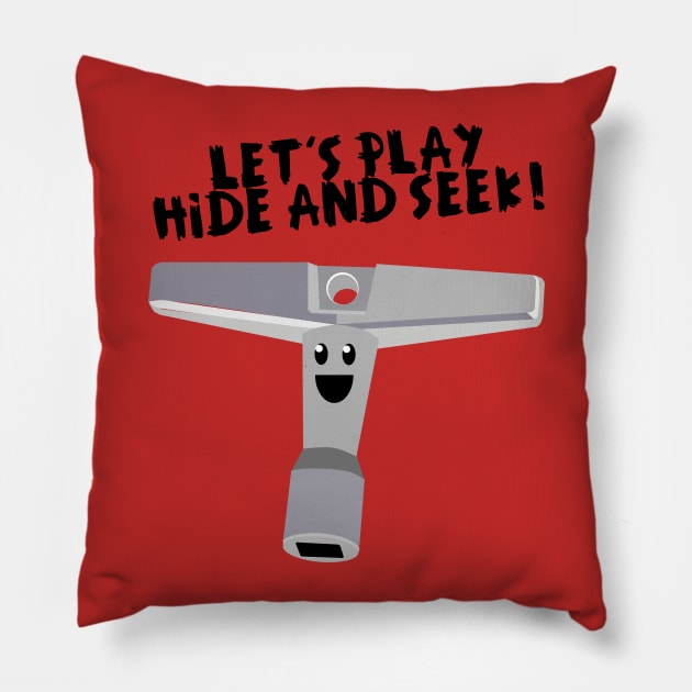 Let's Play Hide And Seek - Drum Key Pillow by drummingco