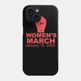 Resist Sister Women's March 2020 Phone Case