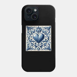 Dutch Tile: The Heart No.3 Phone Case