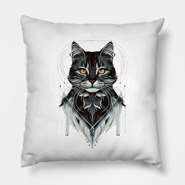 Cat Pillow by designerhandsome