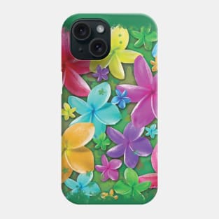 Plumerias Flowers Dream Phone Case