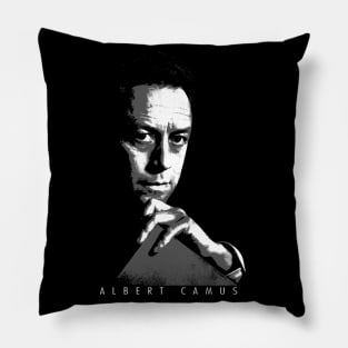 Albert Camus - Portrait Pillow