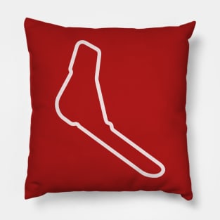 Autodromo Nazionale Monza [outline] Pillow