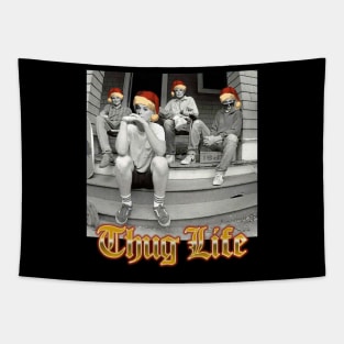 The Golden Girls Christmas - Thug Life Tapestry