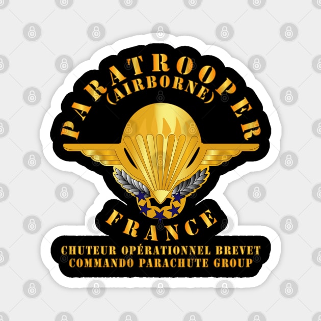 France - Airborne - Commando Parachute Group Magnet by twix123844