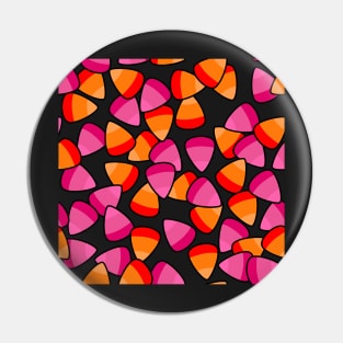 Lesbian Pride Candy Corn Pin