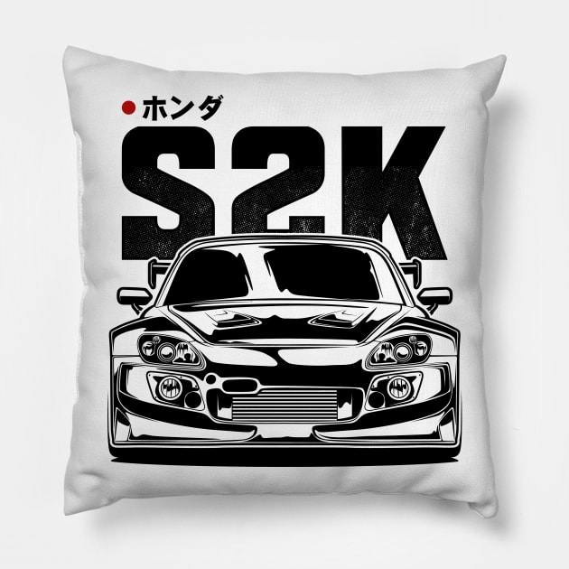 S2000 AP2 Spoon Sports Pillow by idrdesign