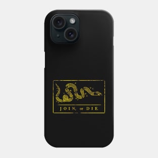 Join or Die Retro Vintage Phone Case