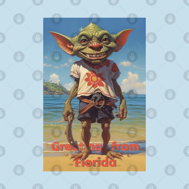 Greetings From Florida Goblin by Copper City Dungeon