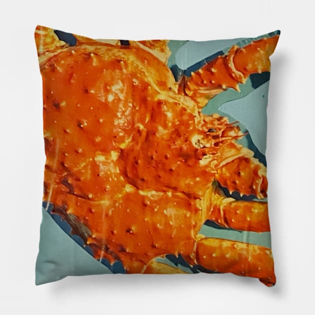 Lobster Collage Pillow by courtneylgraben