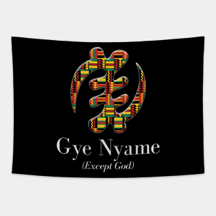 Gye Nyame (Except God) Tapestry