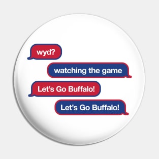 Bills WYD Text Pin