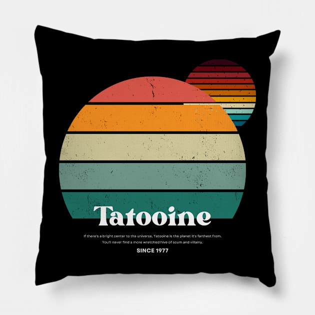 Tatooine Pillow by Spatski