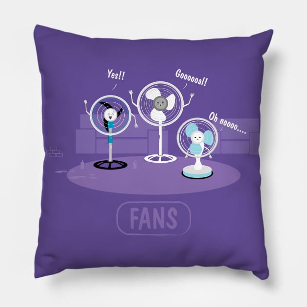 Fans Pillow by downsign