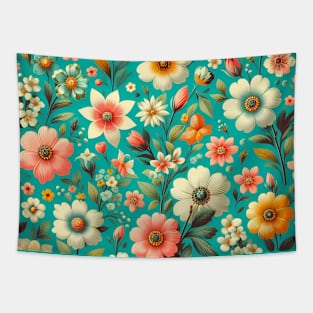 Spring Flowers Tapestry