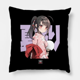 Kawaii Matsuri Japanese Summer Festival Pillow