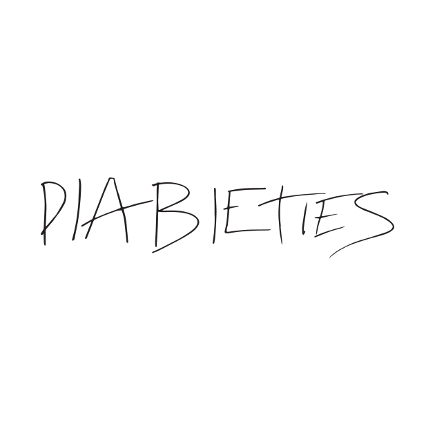 Diabetes badly spelt graff by keiraillu