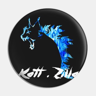 KattZilla Logo Pin
