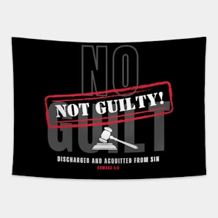 NO GUILT NOT GUILTY Tapestry