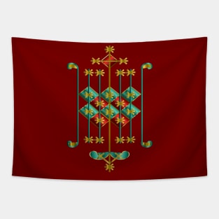 Ogou Voodoo Veve Tapestry