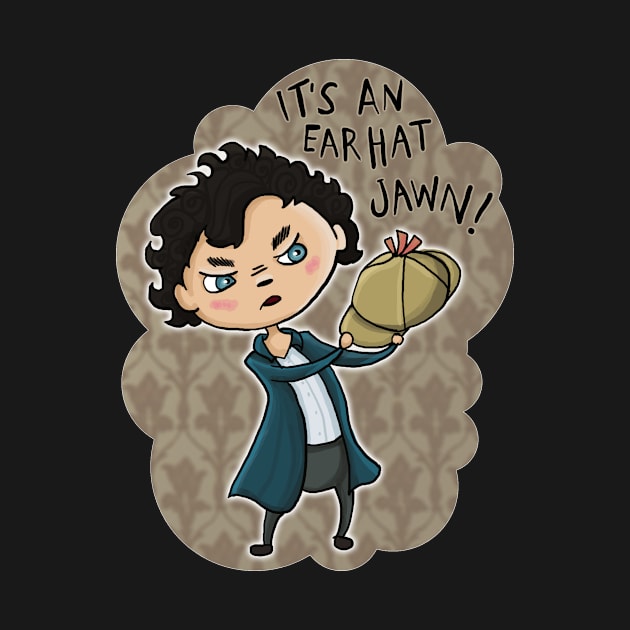 Sherlock's earhat by FangirlQuest