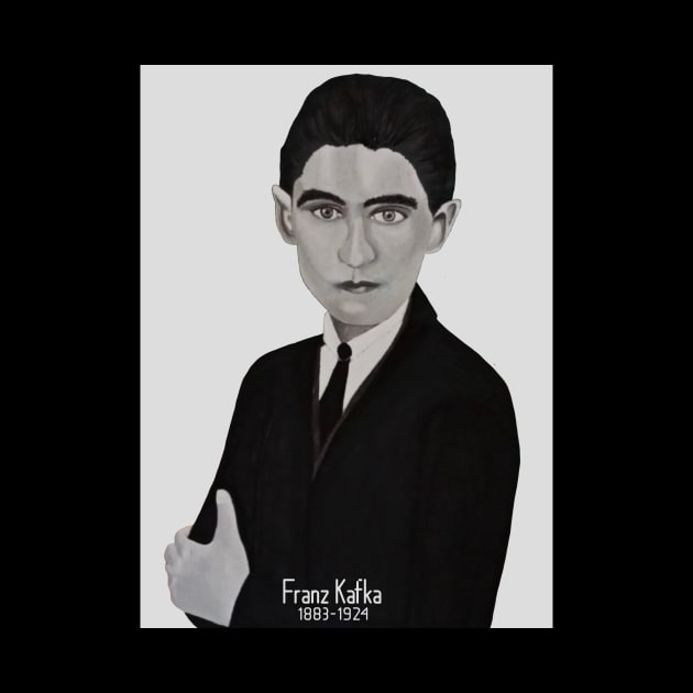 Portrait of Franz Kafka by ArtAndBliss