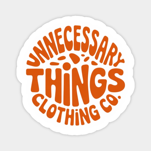 Unnecessary Things - Abstract Magnet by Lou Johnson