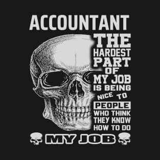 accountant hardest part T-Shirt