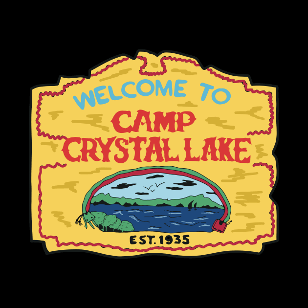 Welcome to camp crystal lake by Autistique