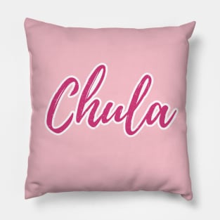 Chula - pink design Pillow