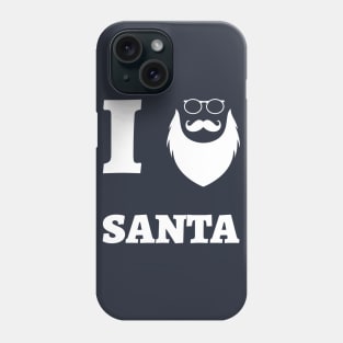 I Love Santa Phone Case