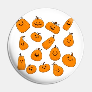 Halloween pumpkins. Pin