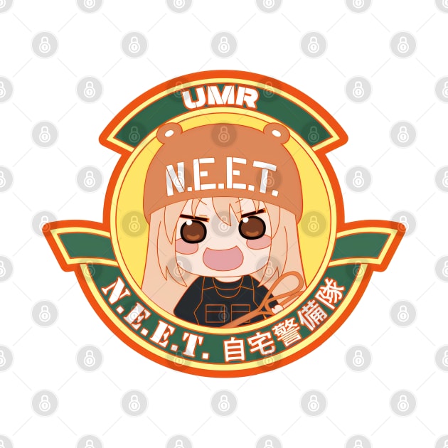 Umaru-chan NEET army patch by the-Bebop