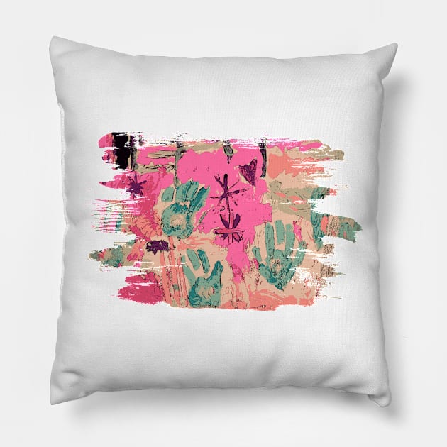 Abstract by KB Pillow by Andres7B9