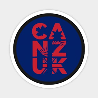 CANZUK Circle Design Magnet