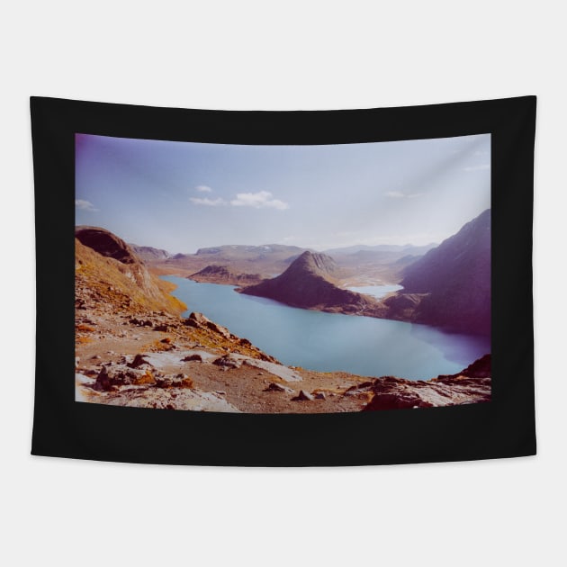 Norway - Lake in Jotunheimen National Park Shot on Film Tapestry by visualspectrum