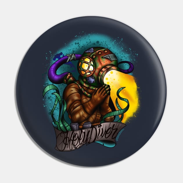 Holy Diver Pin by Timwould