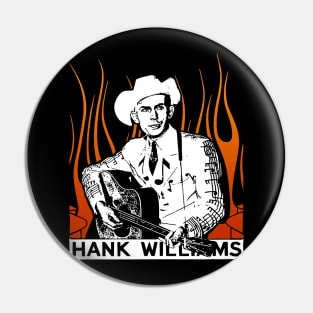 Hank Williams Sr. Pin