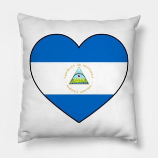 Heart - Nicaragua Pillow