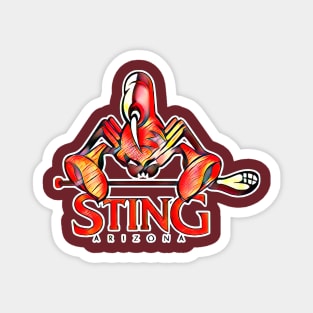 Arizona Sting Lacrosse Magnet